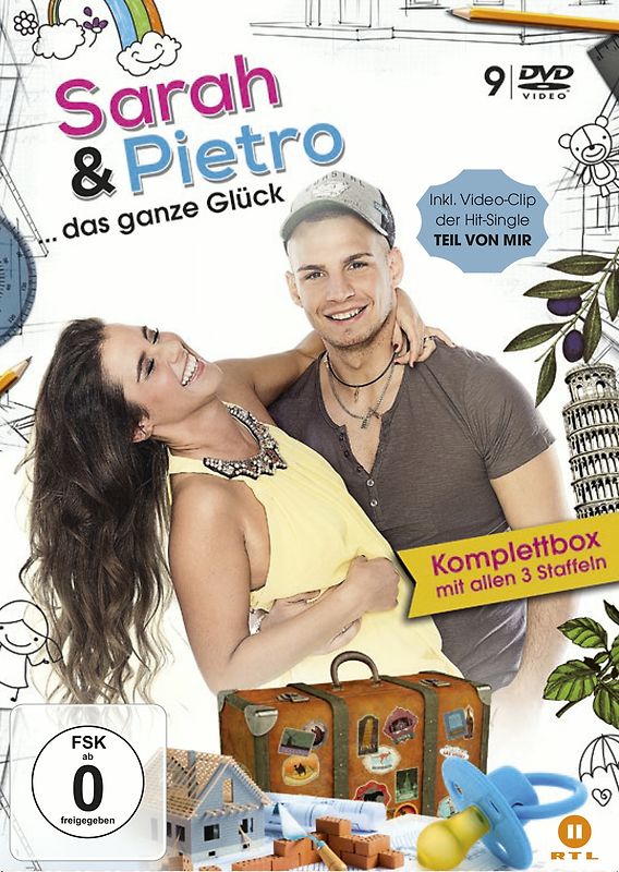 Sarah & Pietro... das ganze Glück [9 Discs] DVD