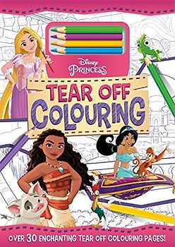 Disney Princess: Tear Off Colouring