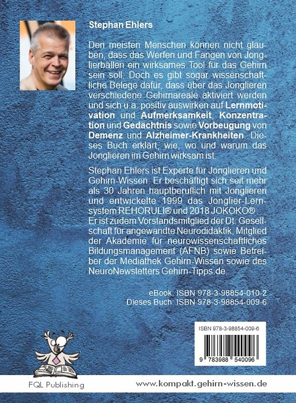 JONGLIEREN - das Mehrzweck-Tool für unser Gehirn (Buch)