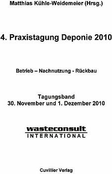 4. Praxistagung Deponie 2010