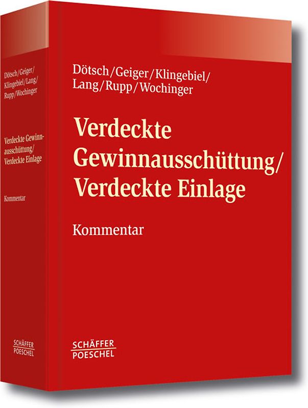 Verdeckte Gewinnausschüttung, Verdeckte Einlage