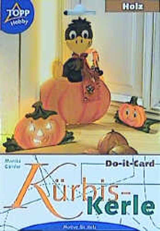 Kürbis-Kerle. Motive aus Holz