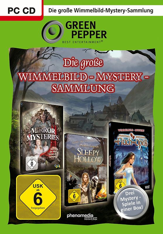 Die große Wimmelbild-Mystery-Sammlung [Green Pepper] PC Spiele
