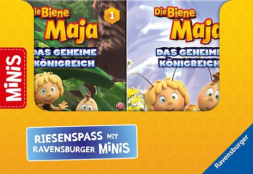 Verkaufs-Kassette "Ravensburger Minis 4 - Die Biene Maja: Das geheime Königreich"