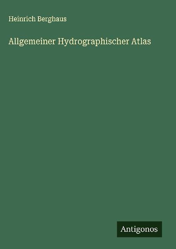 Allgemeiner Hydrographischer Atlas