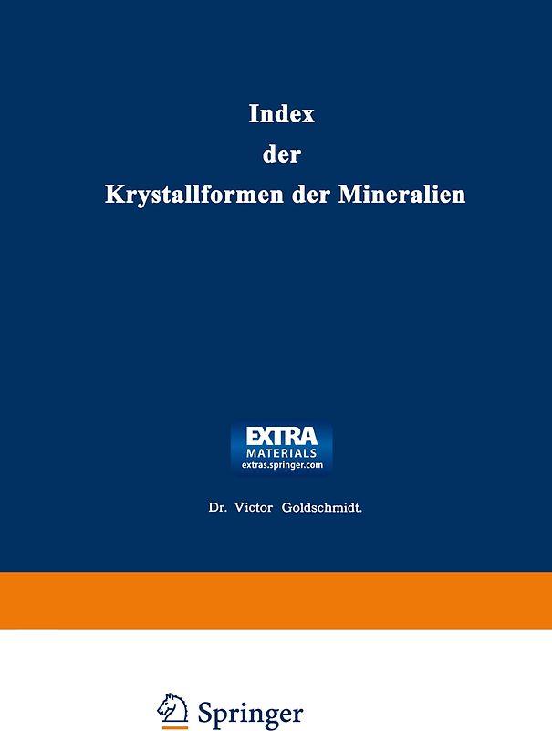 Index der Krystallformen der Mineralien