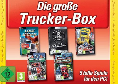 Die Große Trucker Box PC Spiele