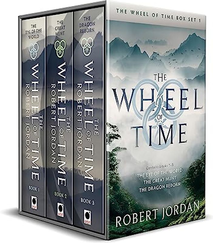 The Wheel of Time Box Set 1: Books 1-3 (The Eye of the World, The Great Hunt, The Dragon Reborn)
