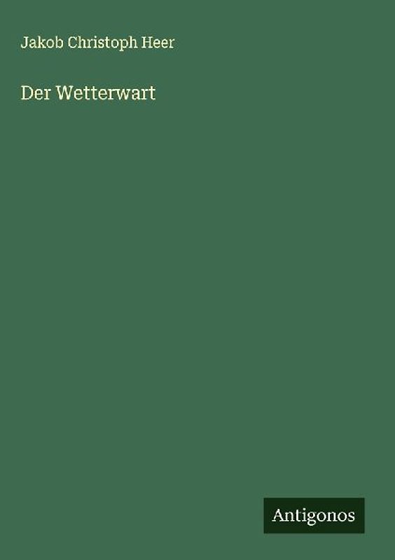 Der Wetterwart