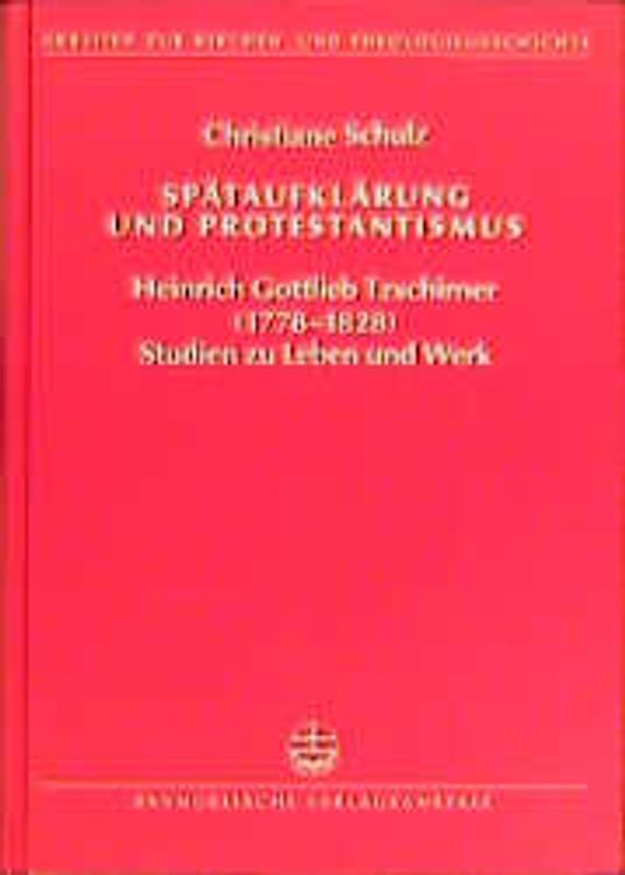 Spätaufklärung und Protestantismus