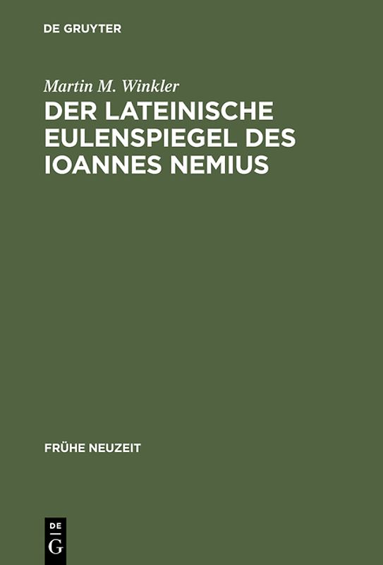 Der lateinische Eulenspiegel des Ioannes Nemius