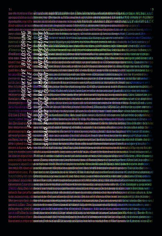 Reader: Produktive Bildstörung