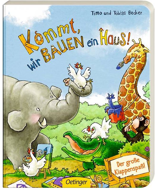 Kommt, wir bauen ein Haus!