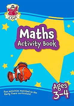 Maths Activity Book for Ages 3-4 (Preschool) (CGP Primary Fun)