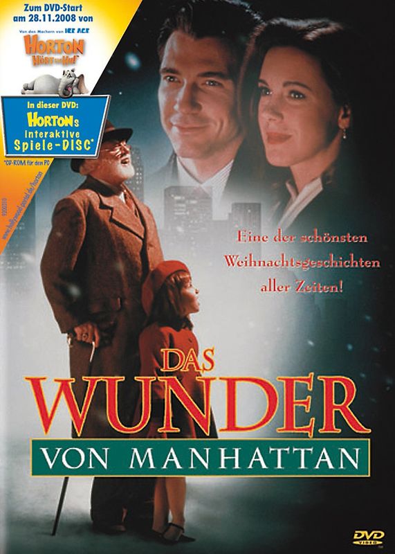 Das Wunder von Manhattan + Horton Activity Disc DVD