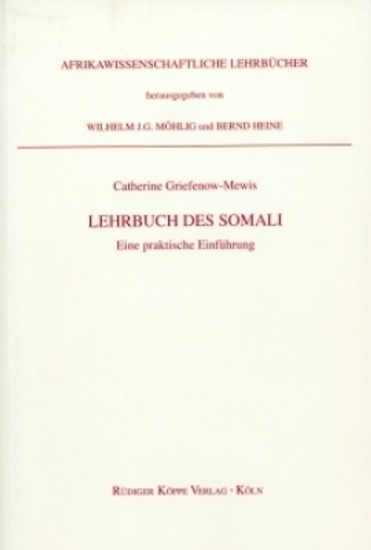 Lehrbuch des Somali