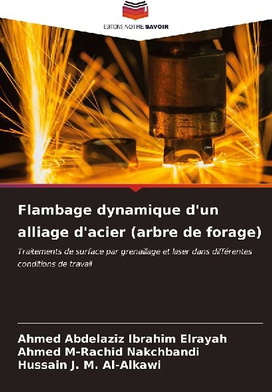 Flambage dynamique d'un alliage d'acier (arbre de forage)