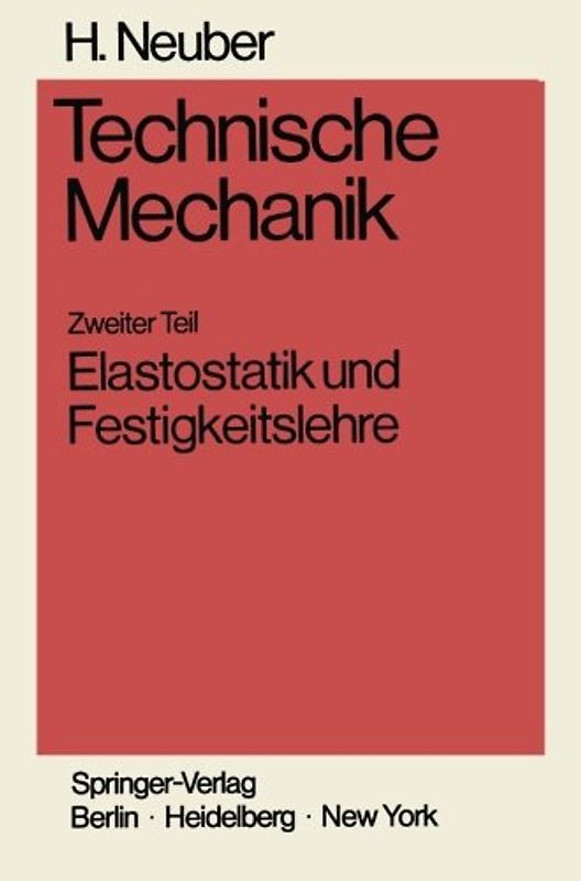 Technische Mechanik Methodische Einführung