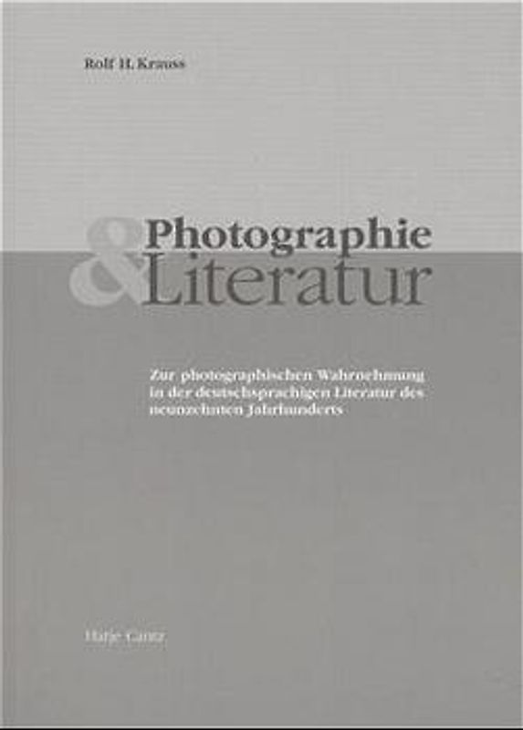 Photographie und Literatur