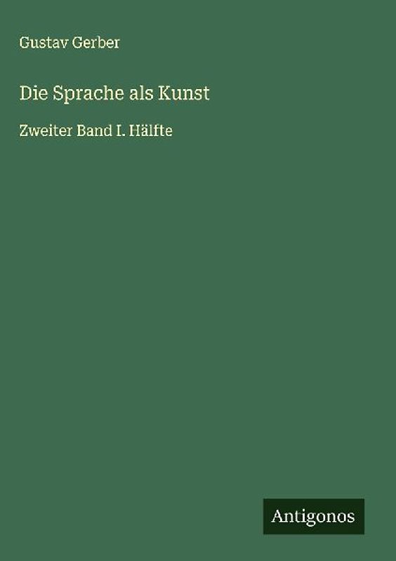 Die Sprache als Kunst