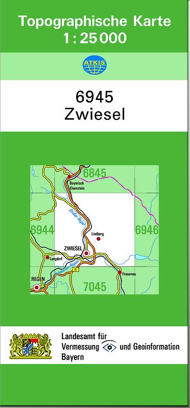 TK25 6945 Zwiesel