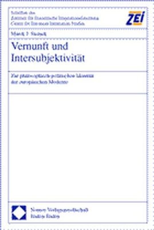 Vernunft und Intersubjektivität