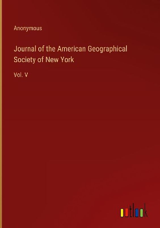 Journal of the American Geographical Society of New York