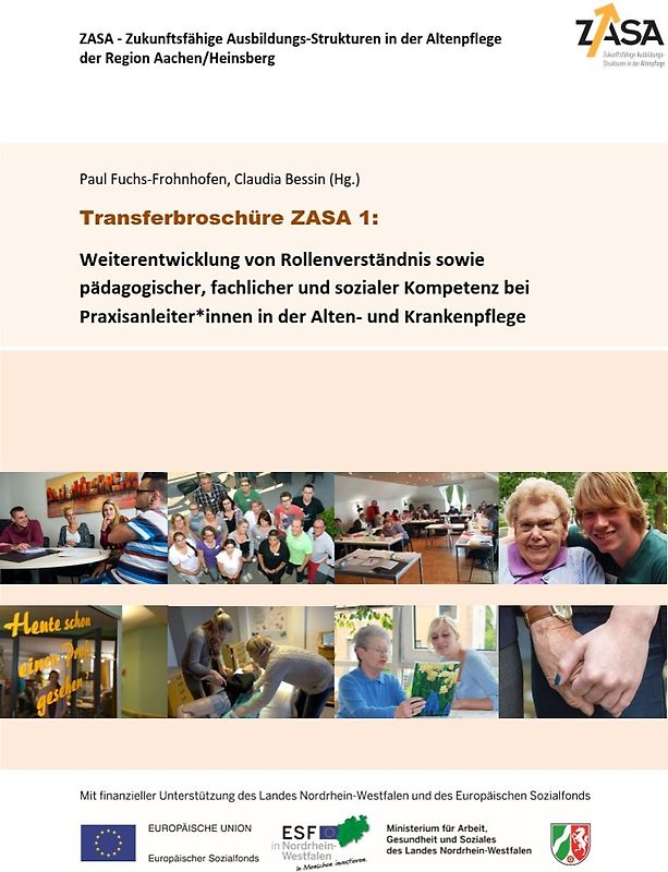 Weiterentwicklung von Rollenverständis sowie pädagogischer,fachlicher und sozialer Kompetenz bei Praxisanleiter*innen in der Alten- und Krankenpflege