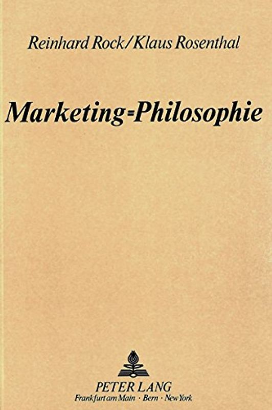 Marketing=Philosophie