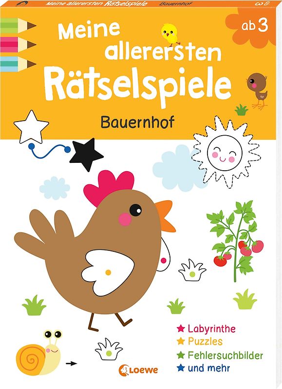 Meine allerersten Rätselspiele - Bauernhof