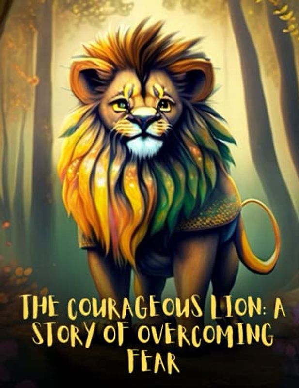 The Courageous Lion - A Story of Overcoming Fear: Short Story for kids about Courage, Perseverance & Self-Confidence I A Motivational Book For kids I Gift for Kids