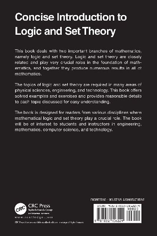 Concise Introduction to Logic and Set Theory