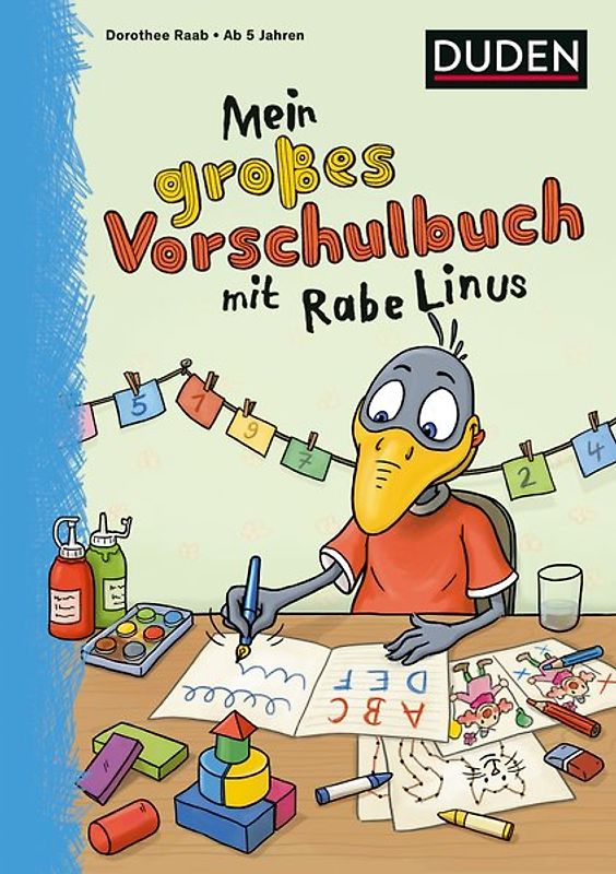 Mein großes Vorschulbuch mit Rabe Linus