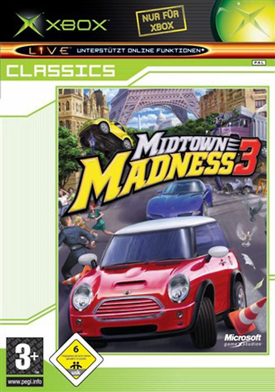 Midtown Madness 3 - Xbox Classics Xbox