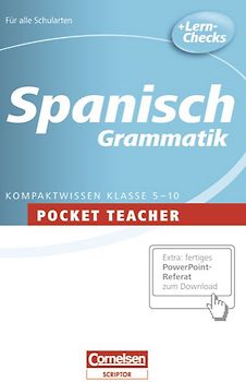 Pocket Teacher - Sekundarstufe I - Neue Ausgabe / Spanisch