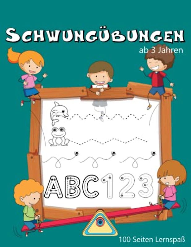 Schwungübungen ab 3 Jahren: Spielerisch Formen, Buchstaben und Zahlen lernen
