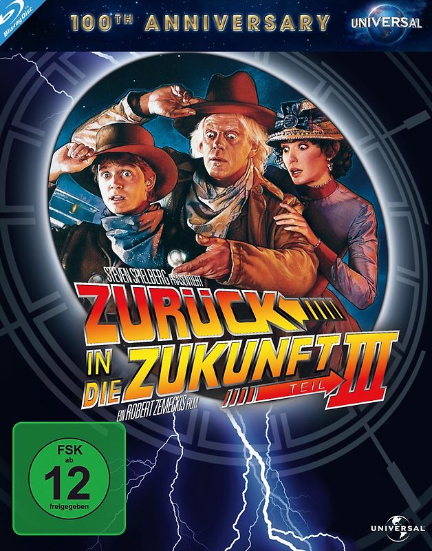 Zurück in die Zukunft III [100th Anniversary Universal Edition, Steelbook] Blu-ray Disc