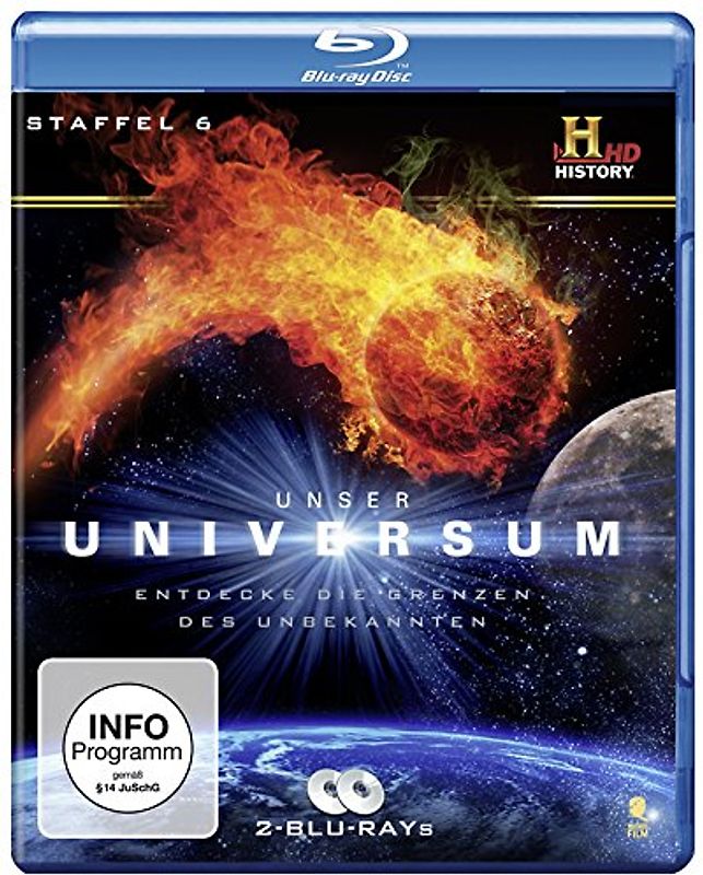 Unser Universum - 6. Staffel [2 Discs] Blu-ray Disc