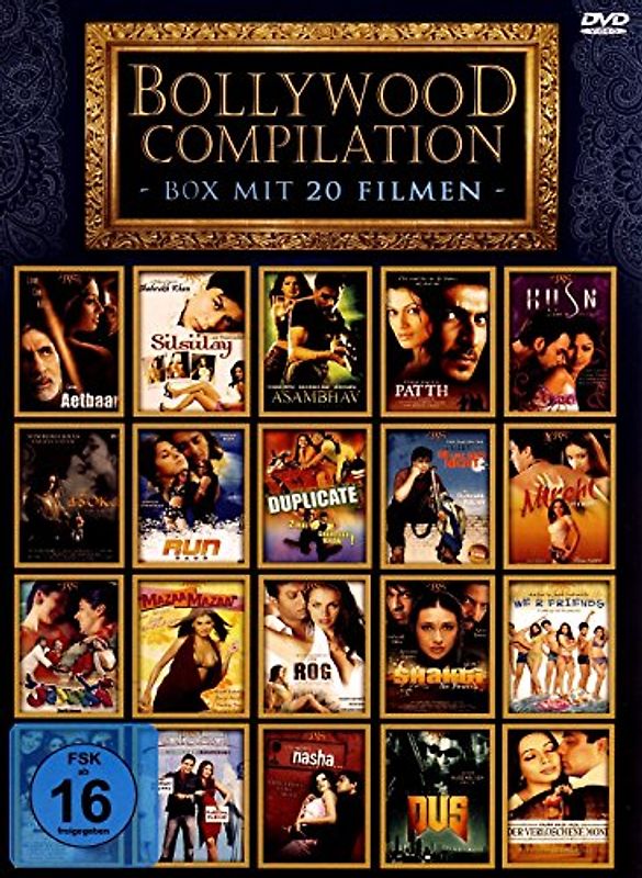 Nice Prive Editon Bollywood Fan Paket (10 Bollywood Filme) [17 DVDs] DVD