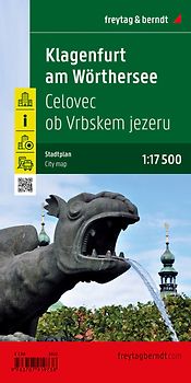 freytag & berndt Stadtplan Klagenfurt am Wörthersee 1:17.500