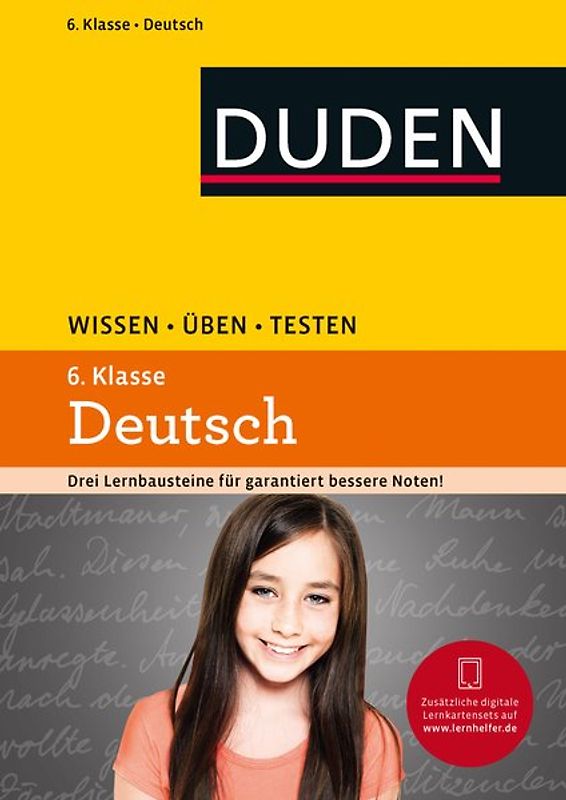 Wissen – Üben – Testen: Deutsch 6. Klasse