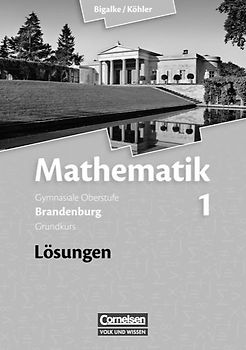 Bigalke/Köhler: Mathematik - Brandenburg - Ausgabe ab 2007 / Band 1: Grundkurs - Qualifikationsphase - Lösungen zum Schülerbuch