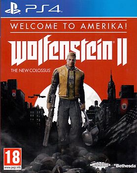 Wolfenstein II: The New Collossus [Welcome to Amerika!, inkl. Zeitschrift & Kartenhülle, Internationale Version] PlayStation 4
