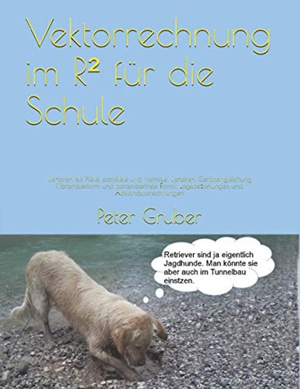 Vektorrechnung im R² für die Schule: Vektoren als Pfeile, parallele und normale Vektoren, Geradengleichung (Parameterform und parameterfreie Form), Lagebeziehungen und Abstandsberechnungen