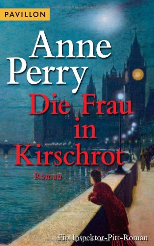 Die Frau in Kirschrot