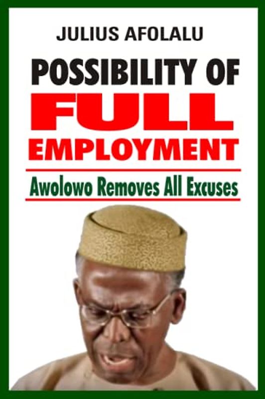 POSSIBILITY OF FULL EMPLOYMENT: Awolowo Removes All Excuses