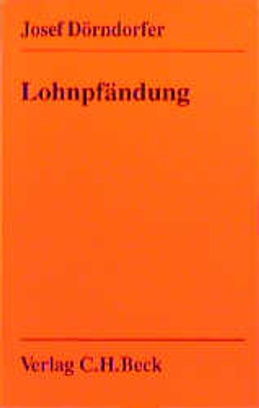 Lohnpfändung