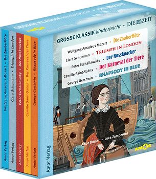 Große Klassik kinderleicht. DIE ZEIT-Edition. (5 CDs, Lesungen mit Musik)