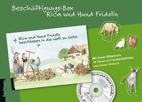 Beschäftigungs-Box Rica und Hund Fridolin