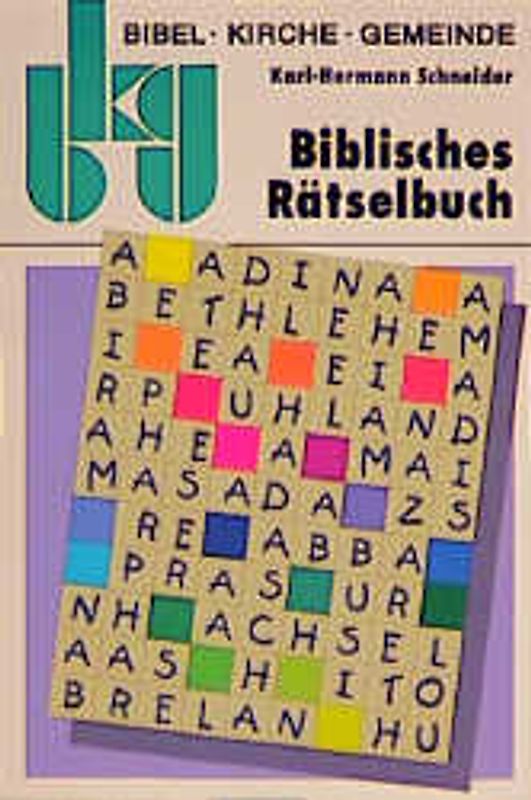 Biblisches Rätselbuch